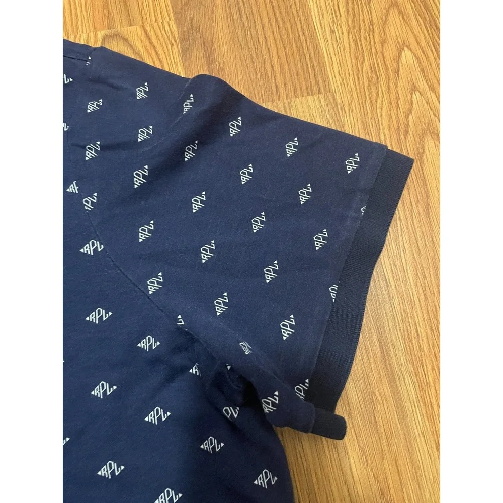 Polo Ralph Lauren Polo Shirt Mens Extra Large RPL Classic Fit Navy